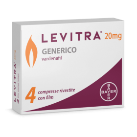 Levitra Generico 20mg 90 pastillas