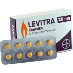 Levitra Generico 20mg 180 pastillas